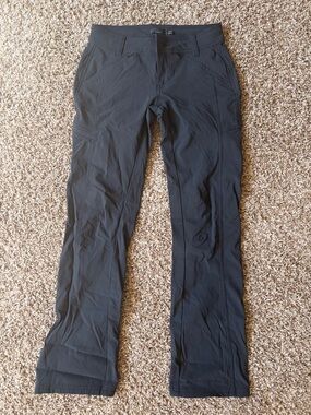 Prana Women's Black Straight Leg Performance Pants